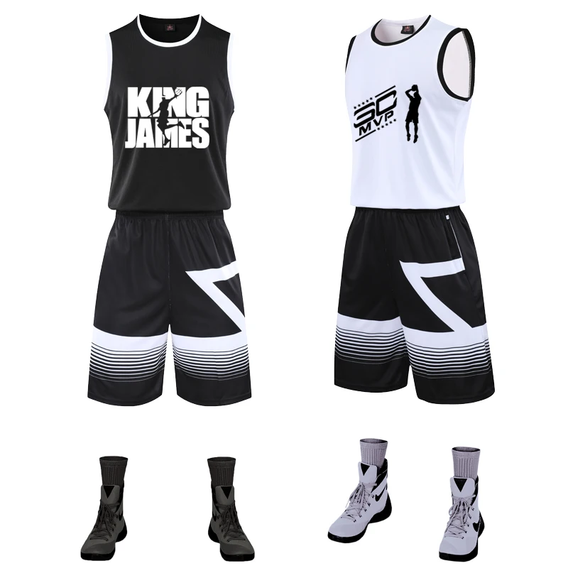 

New men women throwback basketball jerseys set blank team sports basketball jersey uniforms boys basketball training suits print