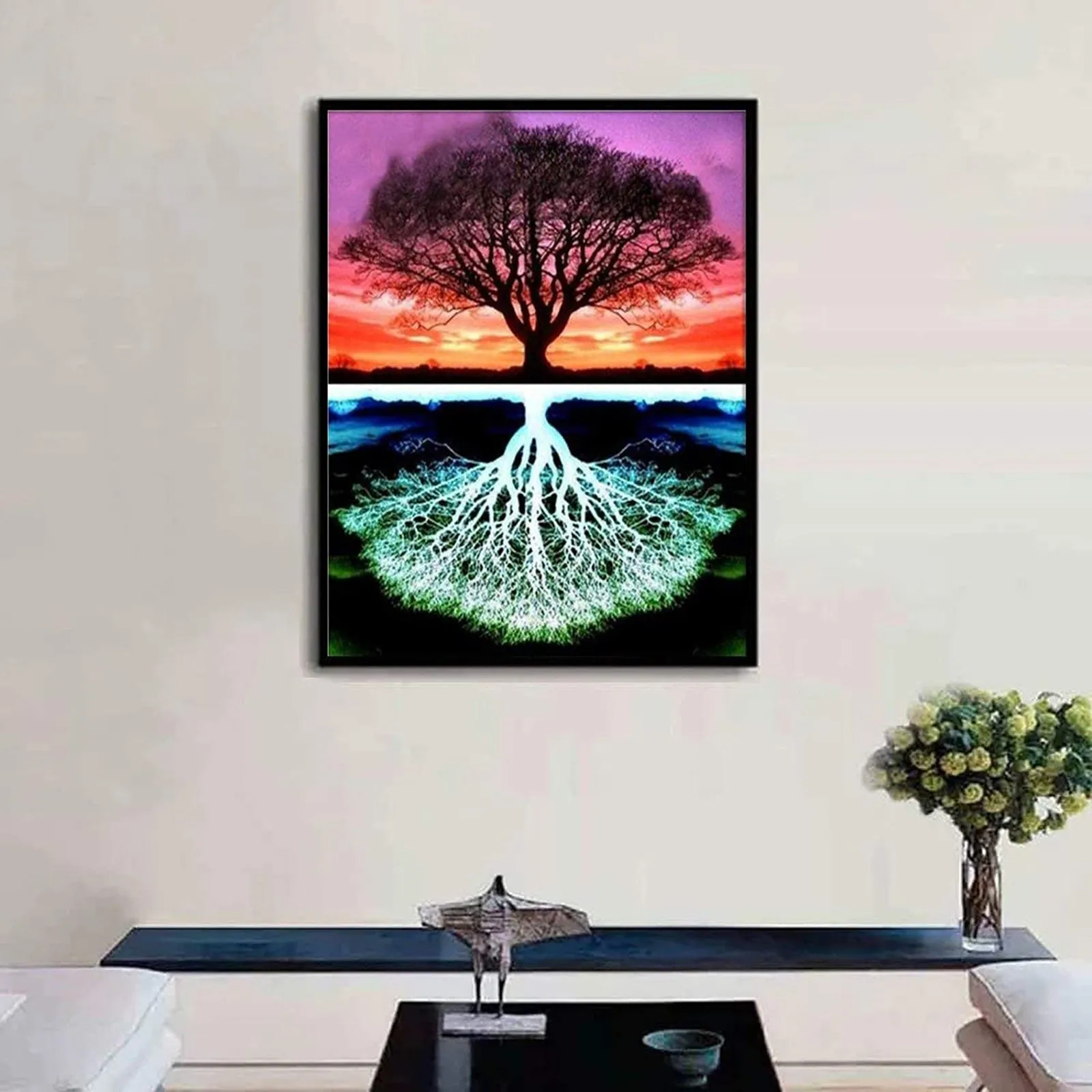 Алмазная мозаика сделай сам для украшения стен дома картина вышивки квадратными