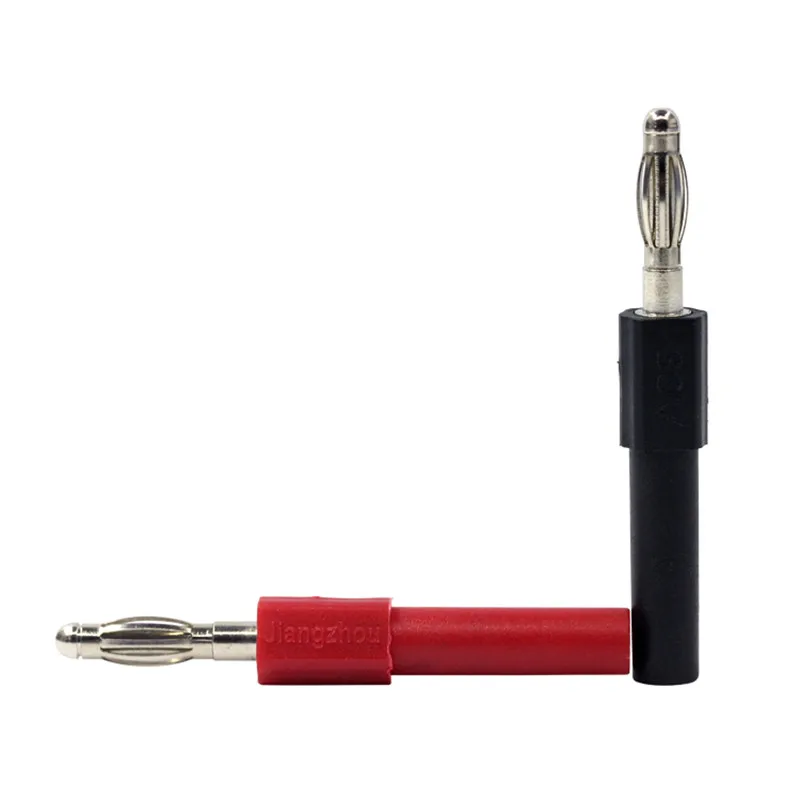 2шт 4 мм разъем типа &quotбанан&quot с кожухом до Штекерный Женский переходник