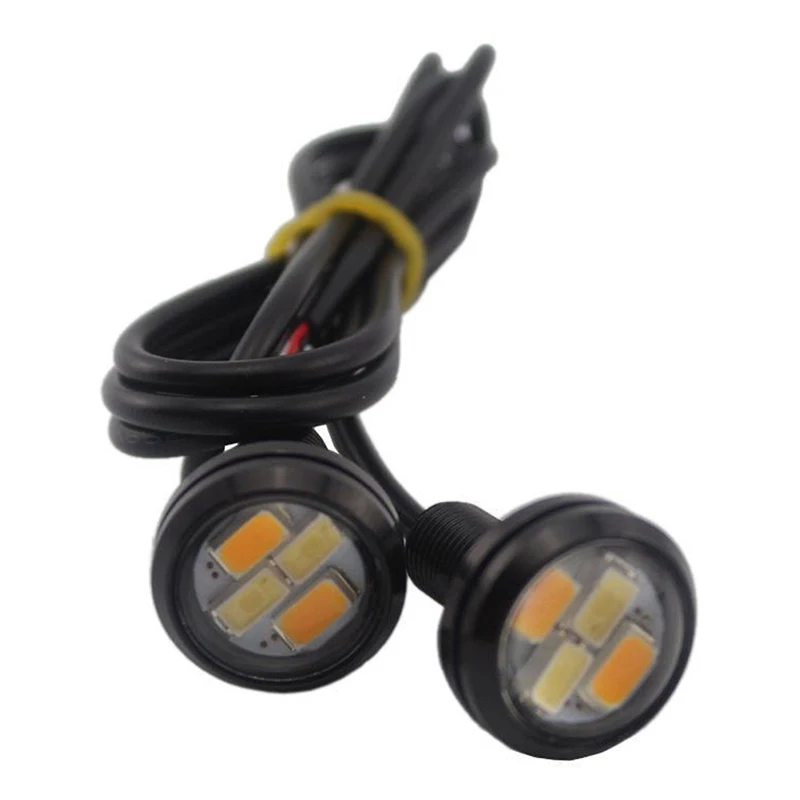 

Eagle Eye LED Lights Car Daytime Reverse 4W Signal Bulbs White 23mm 12V 2Pcs/lot