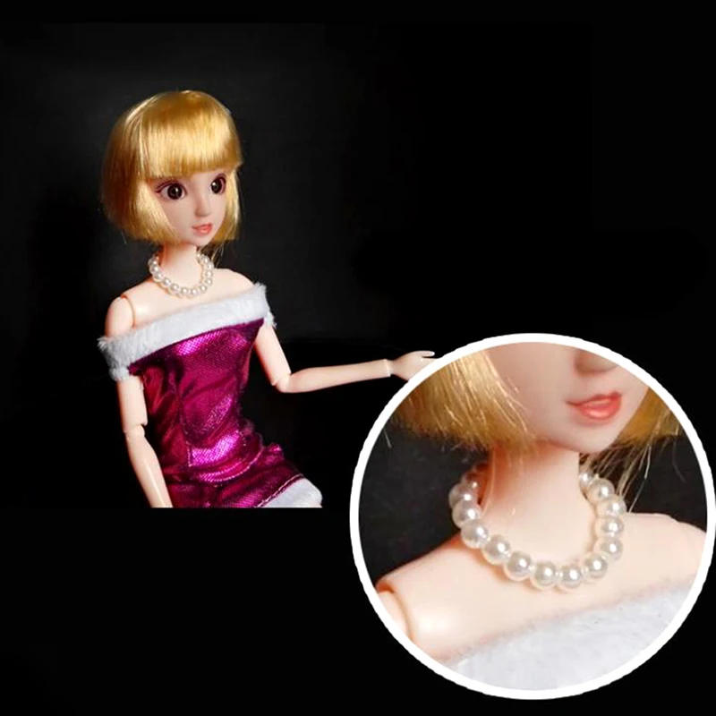 

5PCS Fashion Doll's Necklace Jewelry for 1/6 Blyth Doll Accessories Girls Toy New