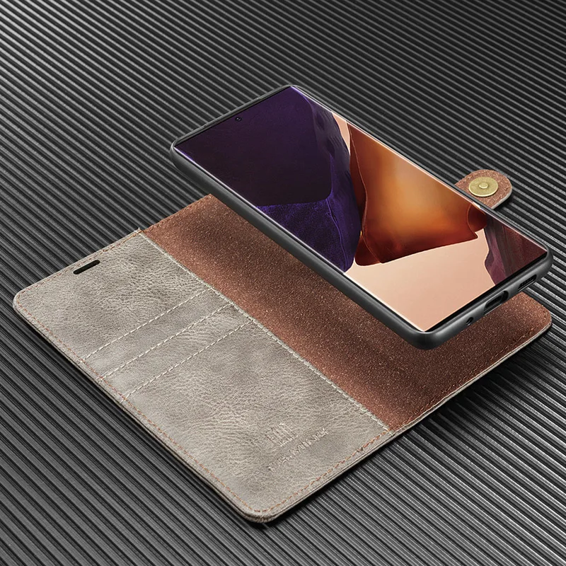 Чехол для Samsung S21 S20 S10 S9 S8 Plus Note9 чехол-книжка с подставкой и отделением карт