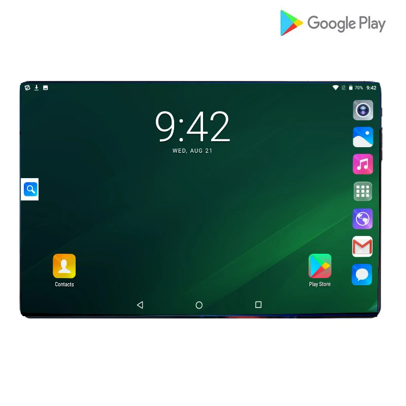Global 10 дюймов 4G LTE телефонный звонок Восьмиядерный 6 ГБ ОЗУ 64 Гб ПЗУ Android 1