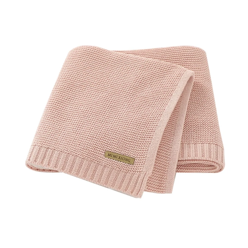 

Мягкое трикотажное детское одеяло из чистого хлопка, 80x100 см