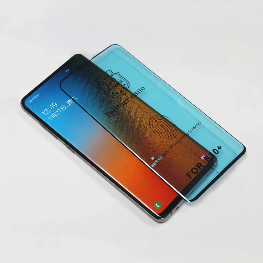 Полимерная нано керамическая пленка для Samsung Galaxy Note 10 Plus Pro S20 plus S10 S9 S8 S7 edge PMMA + PET