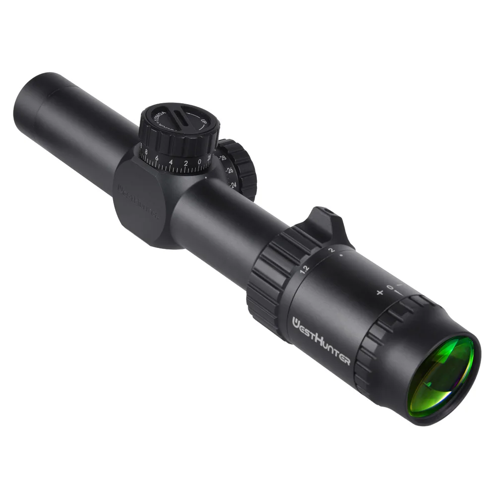 Охотничий компактный прицел WestHunter HD-S 1 2-6X24 тактический Mil Dot оптическая винтовка