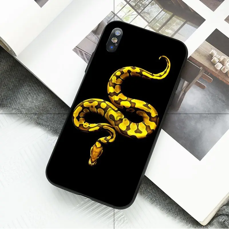 Ruicaica Coral snake animal TPU Silicone Phone Case Cover for Apple iPhone 8 7 6 6S Plus X XS MAX 5 5S SE XR 11 11pro max Cover