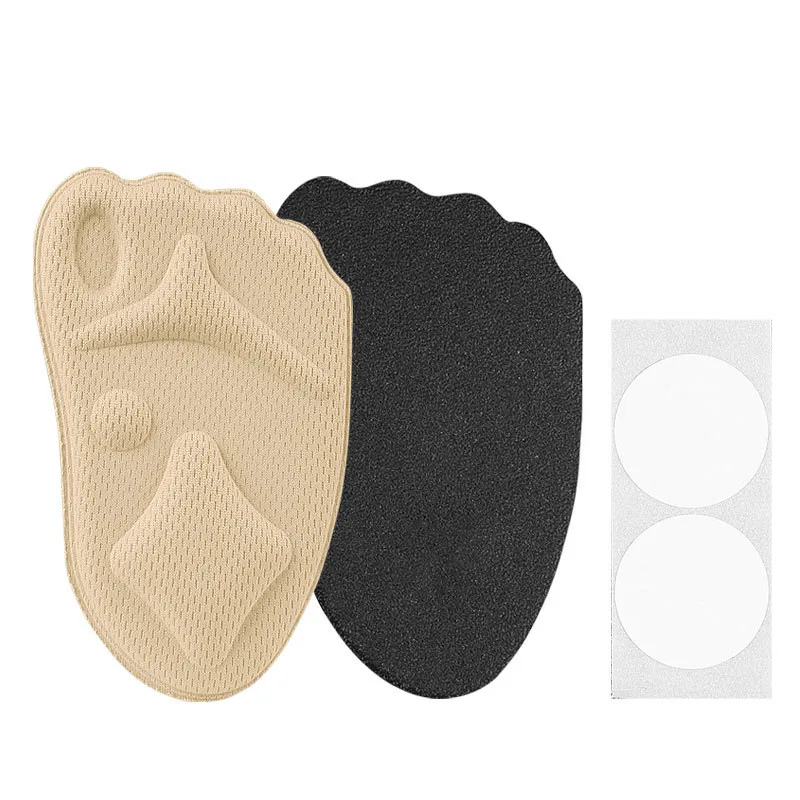 

4d Sponge Forefoot Pad, High Heels, Soft Comfortable, Adjustable Size, Anti-pain,sweat-absorbent, Breathable, Non-slip Half-size