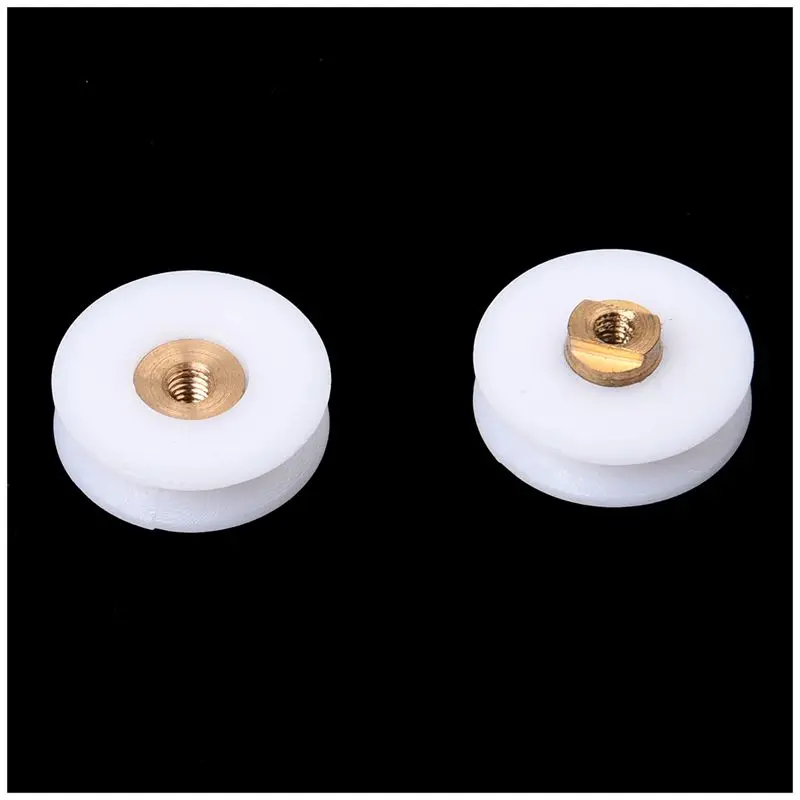 6 шт нержавеющая сталь Замена ванной Душевой двери ролики бегуны колеса 22 5 мм