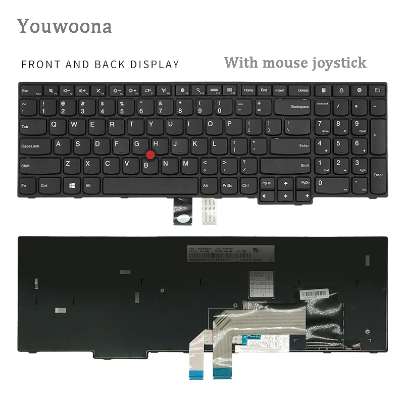 

New Original Laptop Keyboard For Lenovo IBM Thinkpad E550 E555 E550C E560 E565