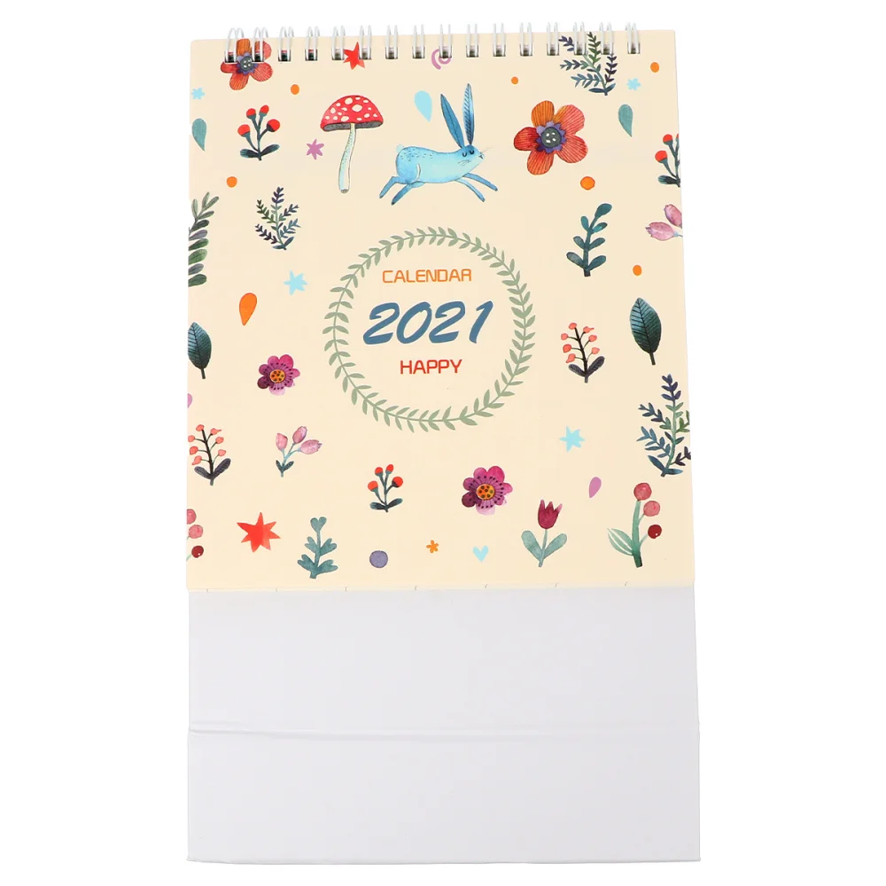 

1Pc Tabletop Calendar Chic Calendar Notepad Desk Calendar 2021 Calendar