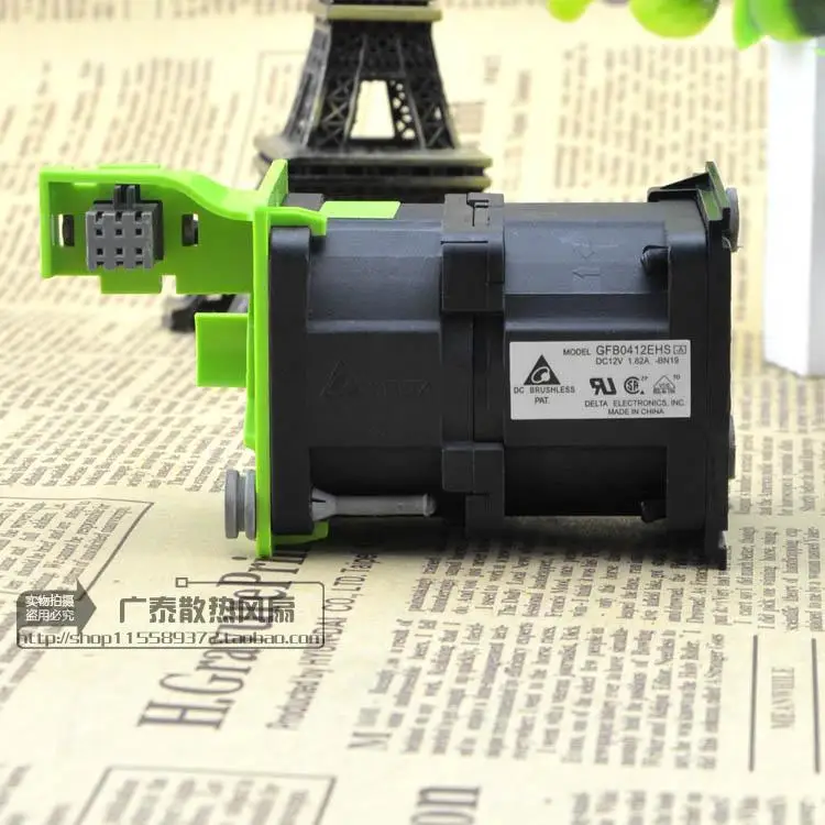 Для Delta 4 см/см 12v насильственного сервер вентилятор Супер объем воздуха 16800 об/мин