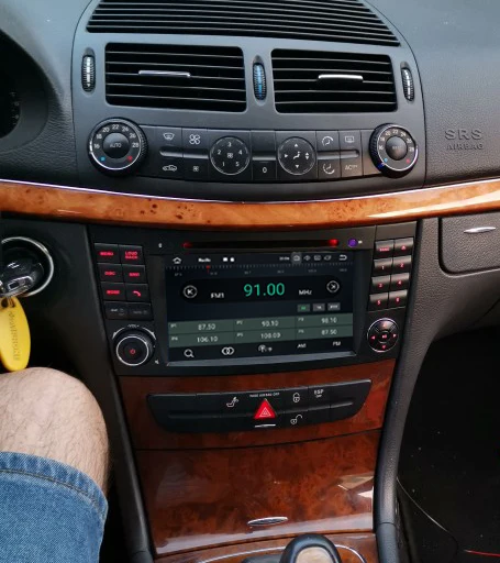 Автомобильный DVD плеер HIRIOT Android 10 с GPS для Mercedes Benz E class W211 E200 E220 E280 E300 E350 CLS CLASS W219
