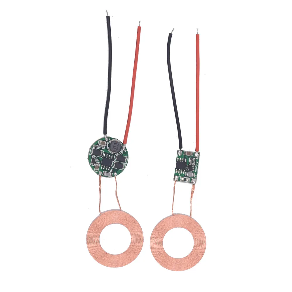 Taidacent 12V TX 5V 1.2A RX модуль беспроводного зарядного устройства Медный провод катушки
