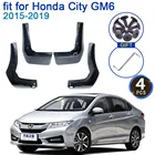 Для Honda City 2015-2019 GM6 6th Gen автомобиля брызговик 4x крыло брызговиков Средства для укладки волос обновления брызговик защита
