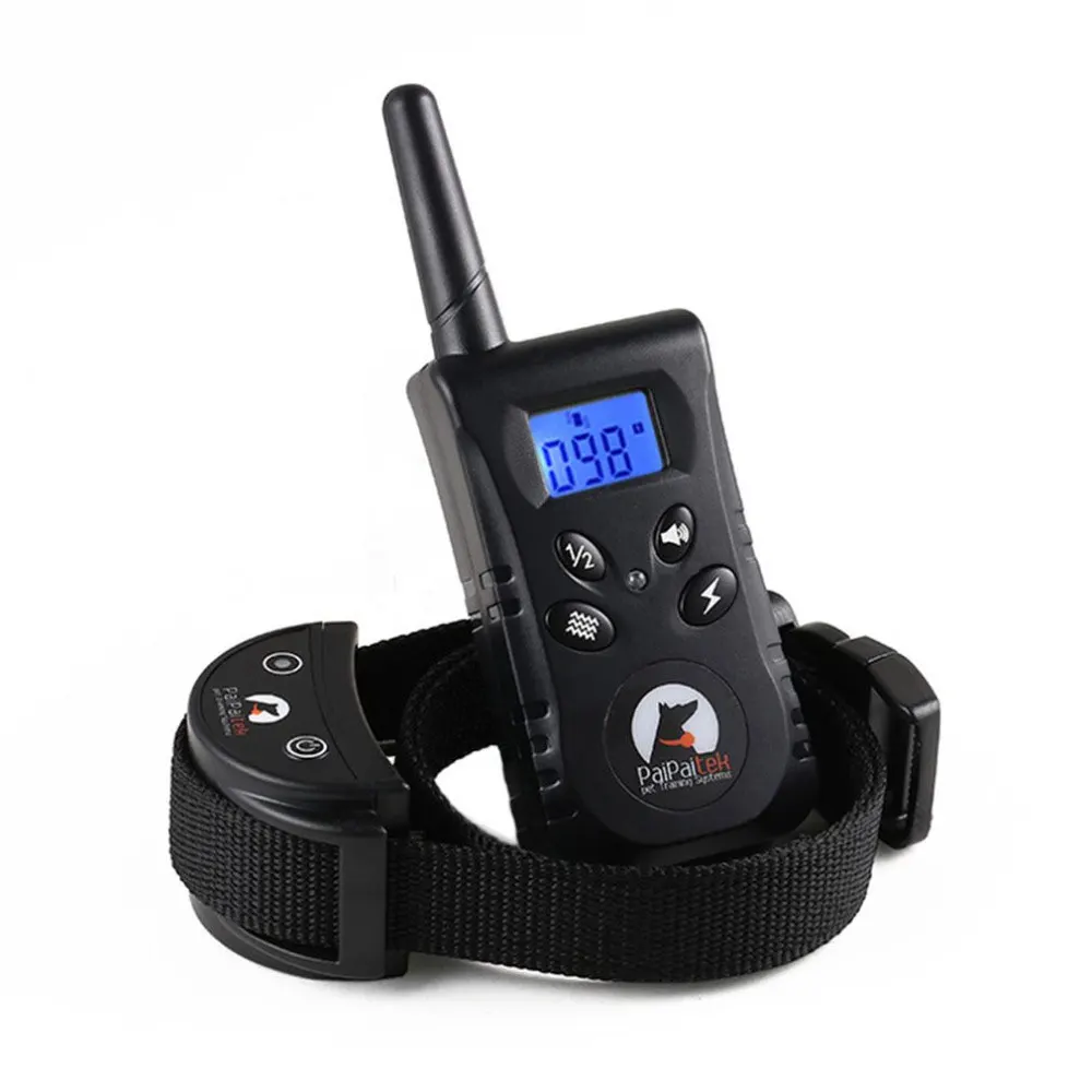 Водонепроницаемый ошейник для дрессировки домашних питомцев перезаряжаемый