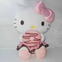 kawaii 25cm pink doughnut kittl plush toys stuffed animal soft doll kids birthday xmas gift cartoon anime toy