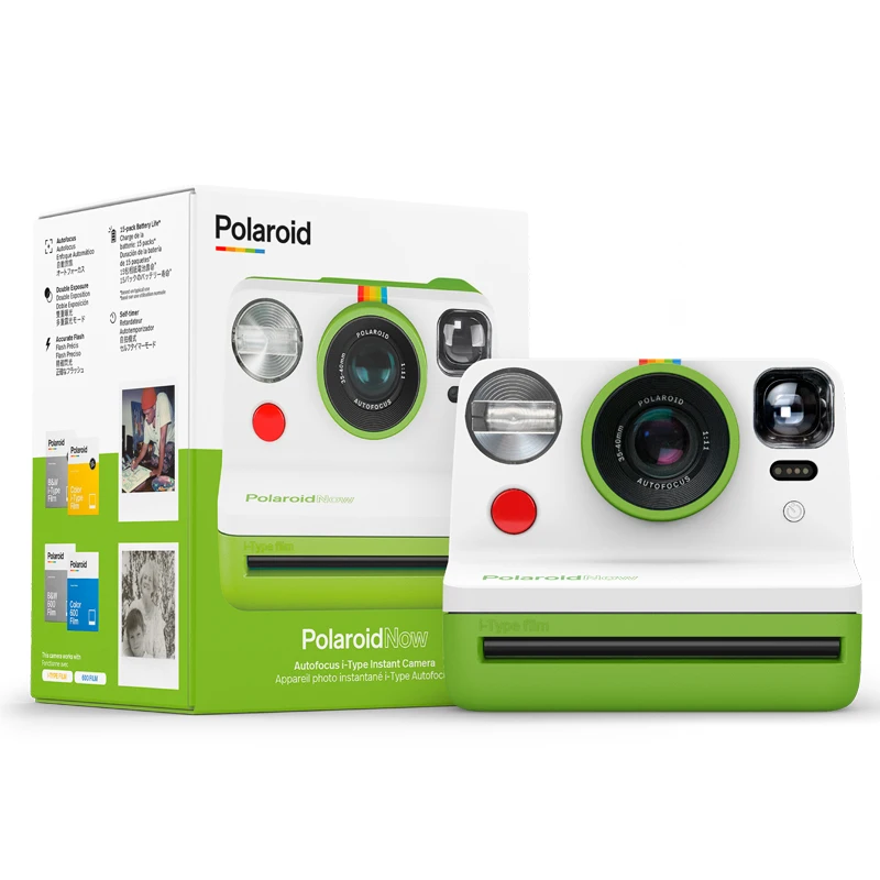 Последняя модель камеры Радужный новый &quotPolaroid Now&quot для instax i-type 600 Polaroid film - купить