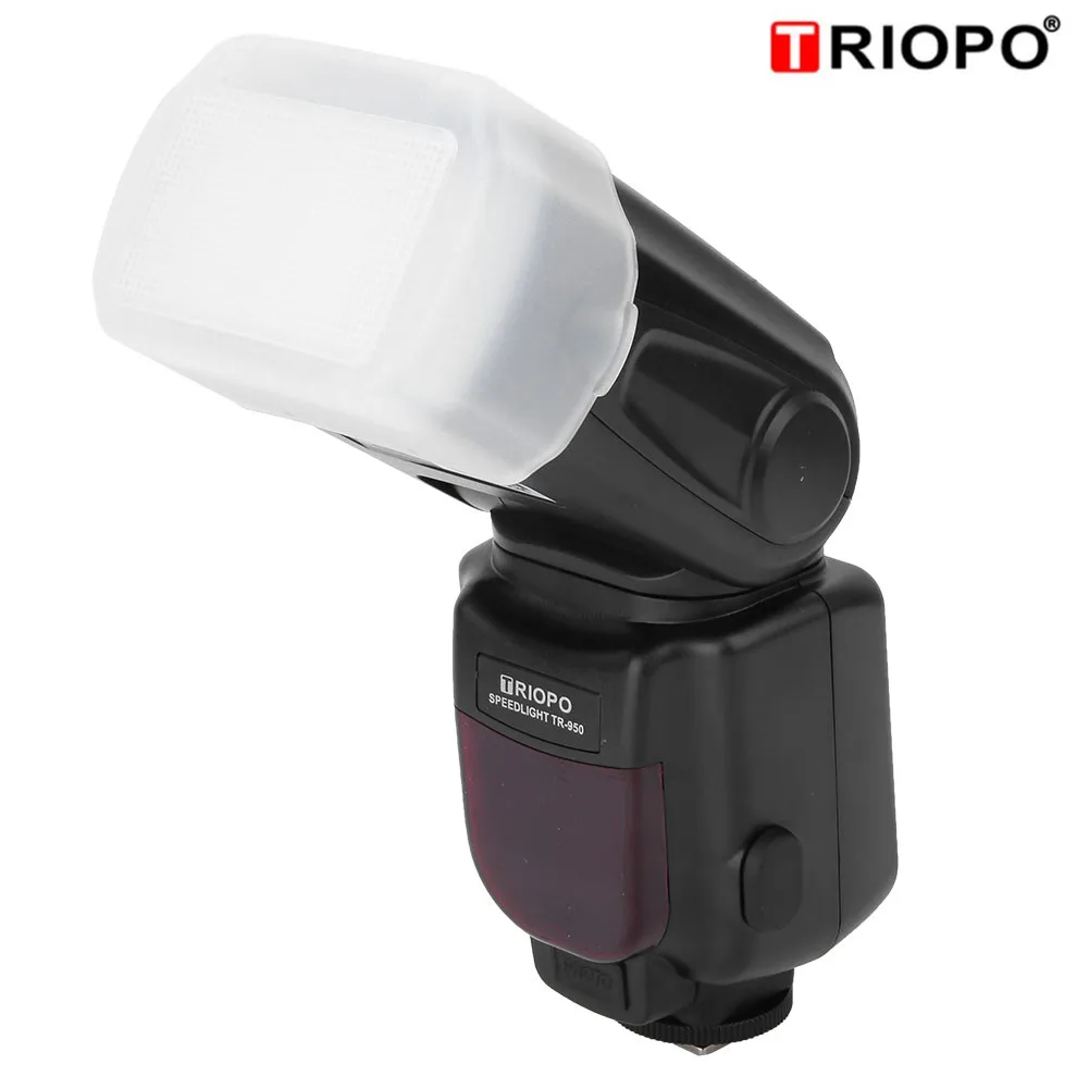 Triopo фотовспышка Speedlite универсальная для Nikon камер Canon 650D 550D 450D 1100D 60D 7D 5D |