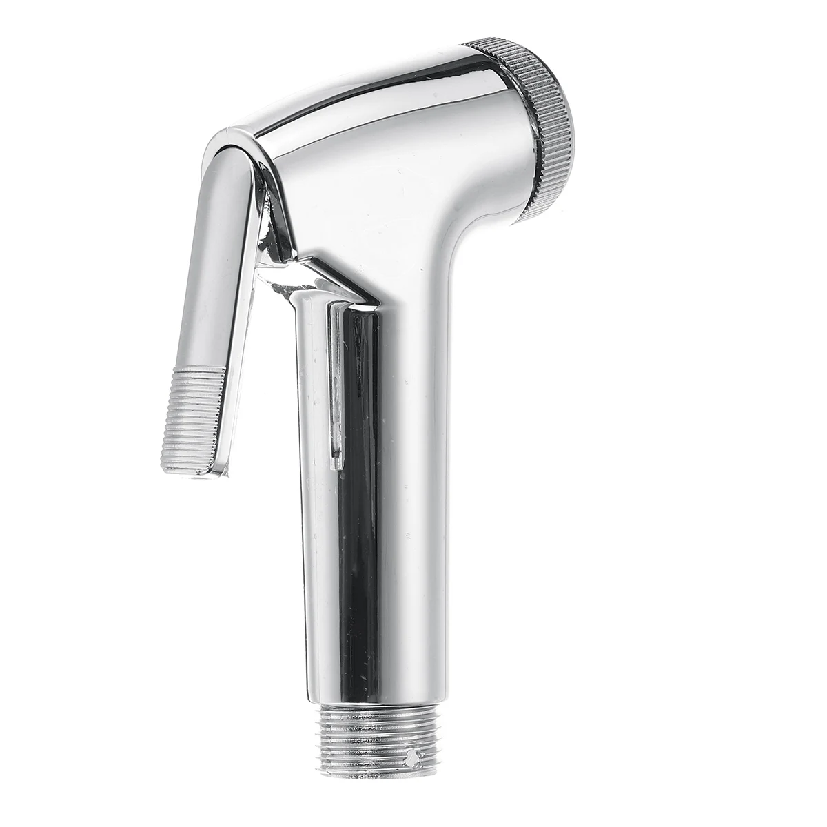 

Bidet Chrome Plated Toilet Shower Wall Mounted Toilet Sprayer Portable Horizontal Bathroom Hygienic Shower Spray Nozzle