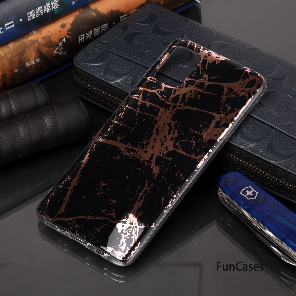Белый мягкий чехол из ТПУ для carcaso Samsung A51 бампер с фламинго Galaxy Caso Новый задней