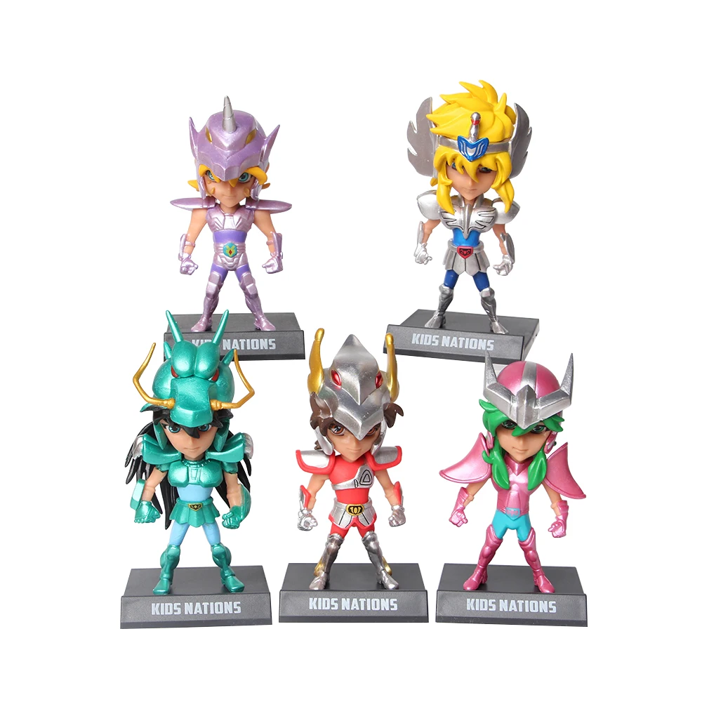 5 шт./компл. аниме святая Сейя мистическая одежда Рыцари зодиака Shiryu избегать Jabu