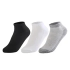 5 парупак. мужские сетчатые носки, невидимые носки по щиколотку, мужские летние дышащие тонкие носки-башмачки, Короткие размеры 38-44