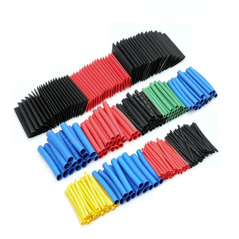 

Heat Shrink Tube 60/280/328/530/560/580/750 Pcs Shrinking Assorted Polyolefin Insulation Sleeving Heat Shrink Tubing Wire Cable