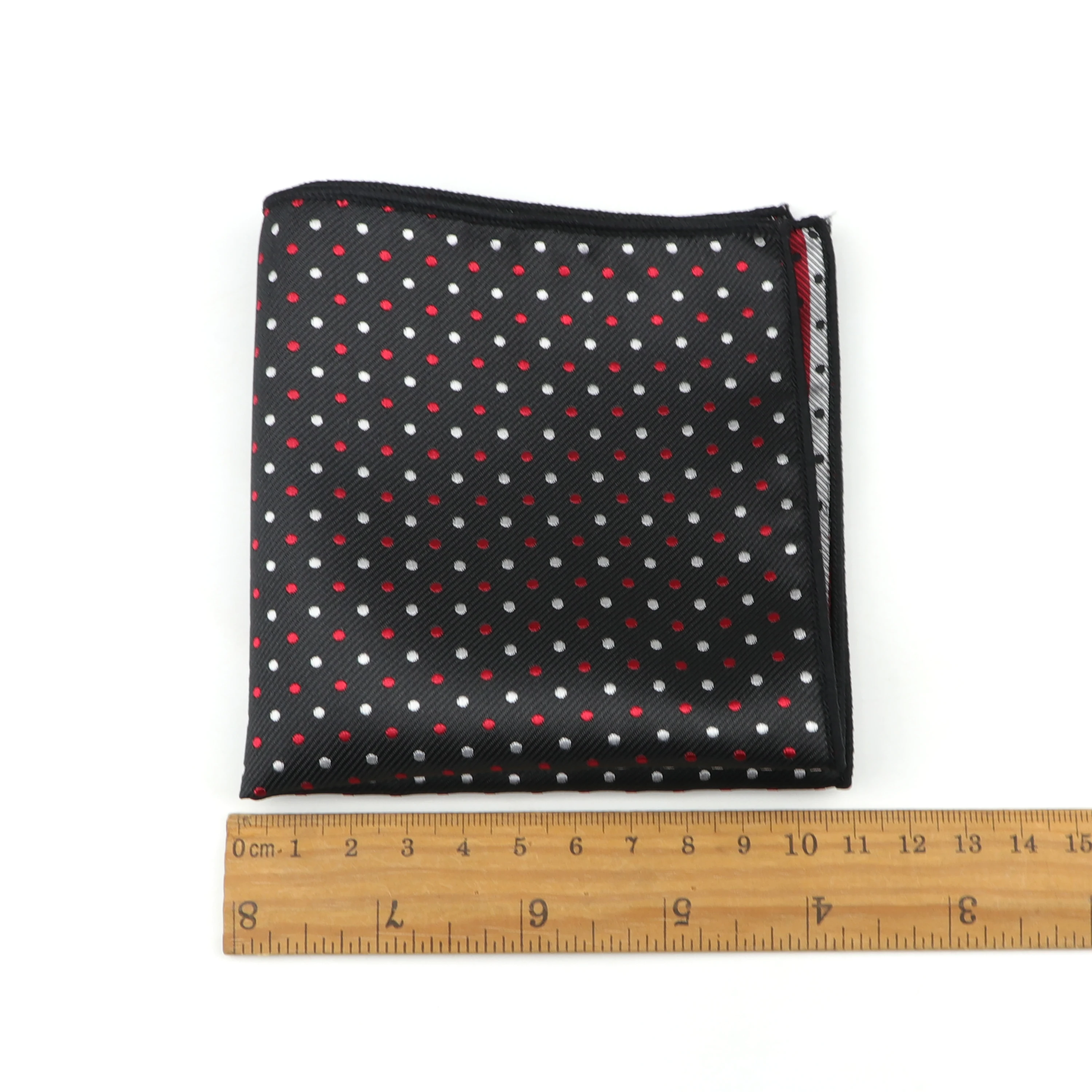 Мужской платок в горошек 22 х22 см|Мужские галстуки и носовые платки| |
