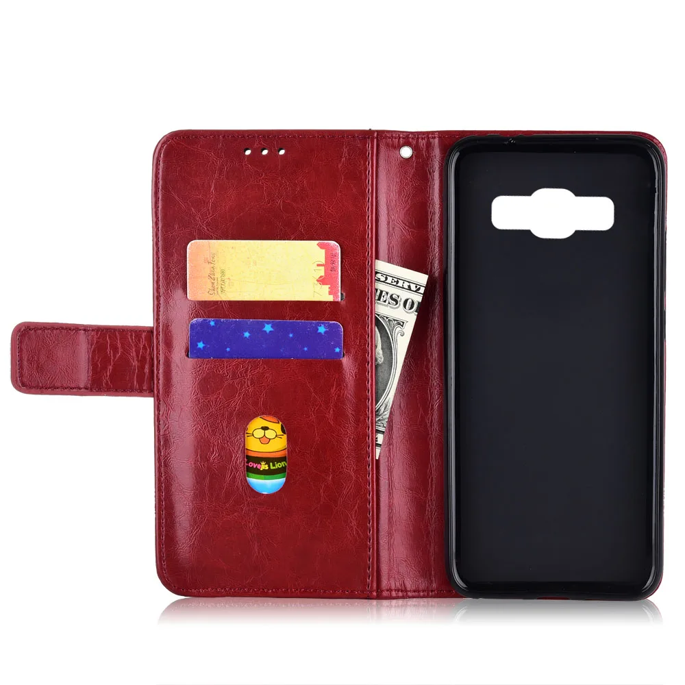 Кожаный чехол-бумажник для Galaxy J5 2016 J510 J510F чехол Samsung J 5 J52016 | Мобильные телефоны и