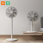 Напольный вентилятор Xiaomi Mijia, новый бесшумный Настольный вентилятор с 7 перьями и листьями для интеллектуального управления, большого объема, для сна, двойного назначения