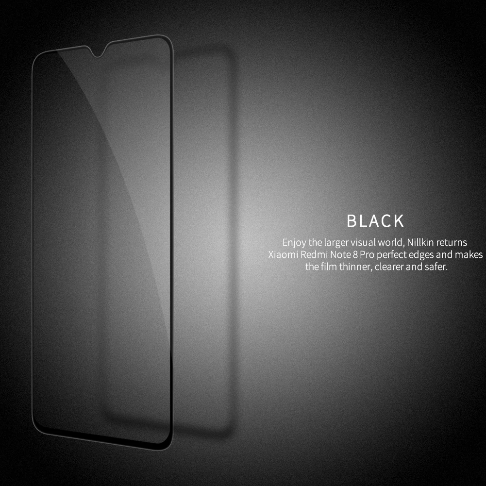 Nillkin для Xiaomi Redmi Note 8 Note8 Pro Закаленное стекло протектор экрана 2.5D полное покрытие защитное стекло на Redmi Note 8 Pro