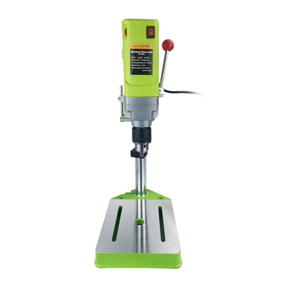 ALLSOME MINIQ BG-5156E Настольный сверлильный станок 710 Вт патрон 1-13 мм HT2600 | Инструменты