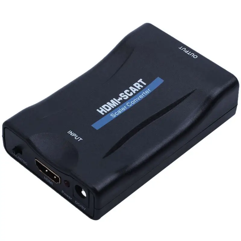HDMI к SCART адаптер 1080p видео аудио конвертер Scaler смартфон STB DVD|Кабели VGA| |