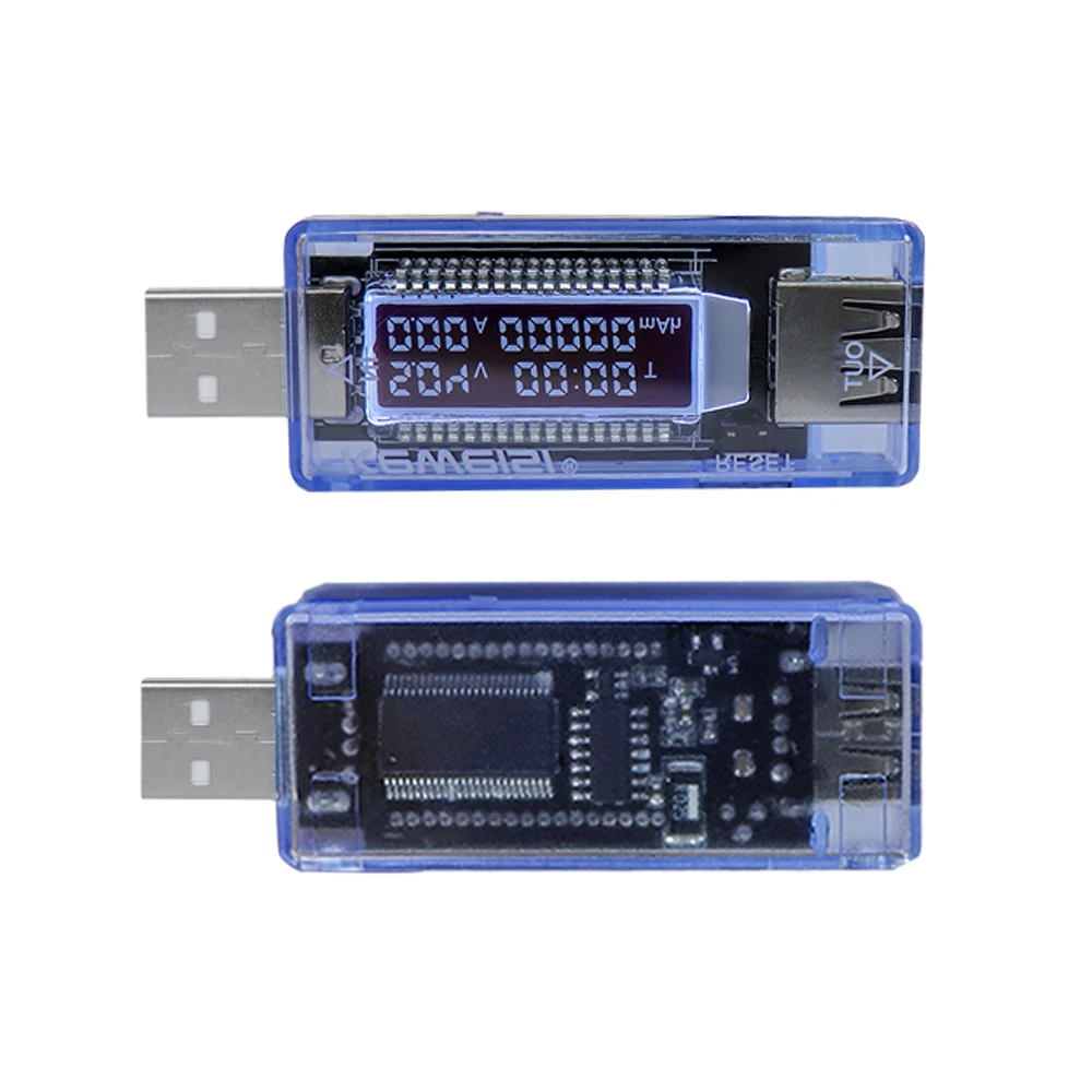 Тестер емкости и напряжения, USB-измеритель емкости и напряжения, внешний аккумулятор - изображение