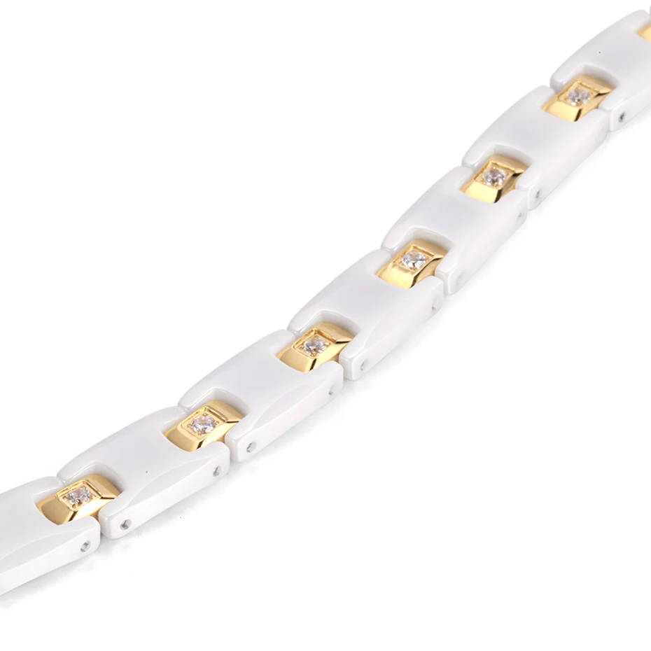 RainSo золото platef для женщин Jewelry Магнитный Керамика браслет с здоровья элементы best
