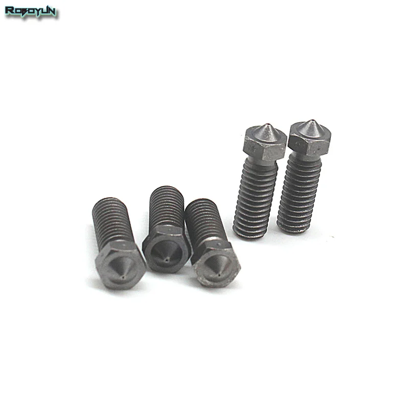 Насадки v6 из закаленной стали Volcano E3d для высокотемпературной 3d-печати