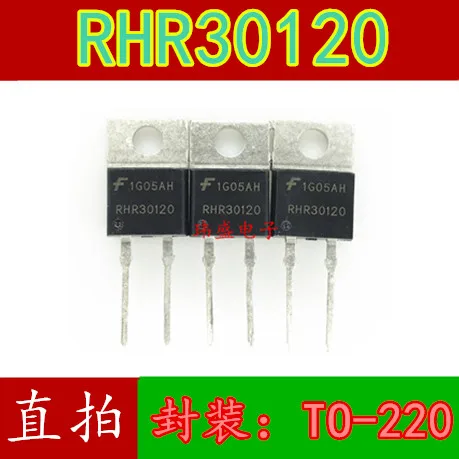 10 шт. RHR30120 RHRP30120 до-220 30 А 1200 в | Электронные компоненты и принадлежности