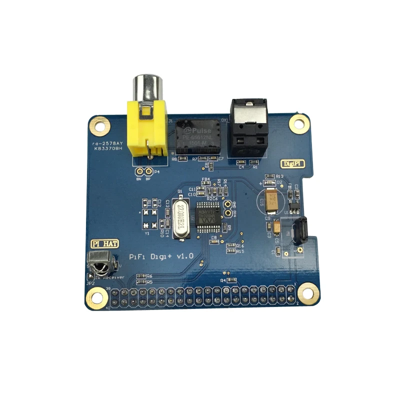 Raspberry Pi 4 PiFi Digi V1.0 GPIO звуковая карта HiFi цифровая аудиоплата | Акриловый чехол для