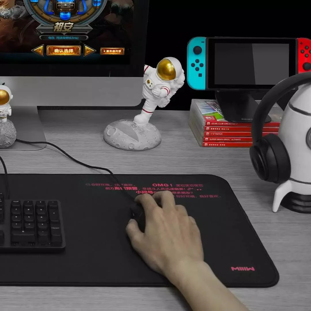 Ультратонкий коврик для мыши Xiaomi MIIIW E sports 4 мм|Мыши| |