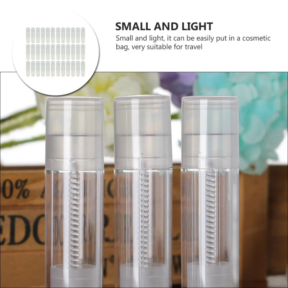 

60PCS Lipstick Tube Lip Balm Empty Container Tube Makeup Accessories DIY Tool