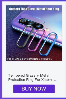 Закаленное стекло+ металлическое защитное кольцо для Xiao mi Red mi Note 8 8T 7 Pro K20 Защитная пленка для объектива камеры для mi 9 9T 8 SE A2 6X