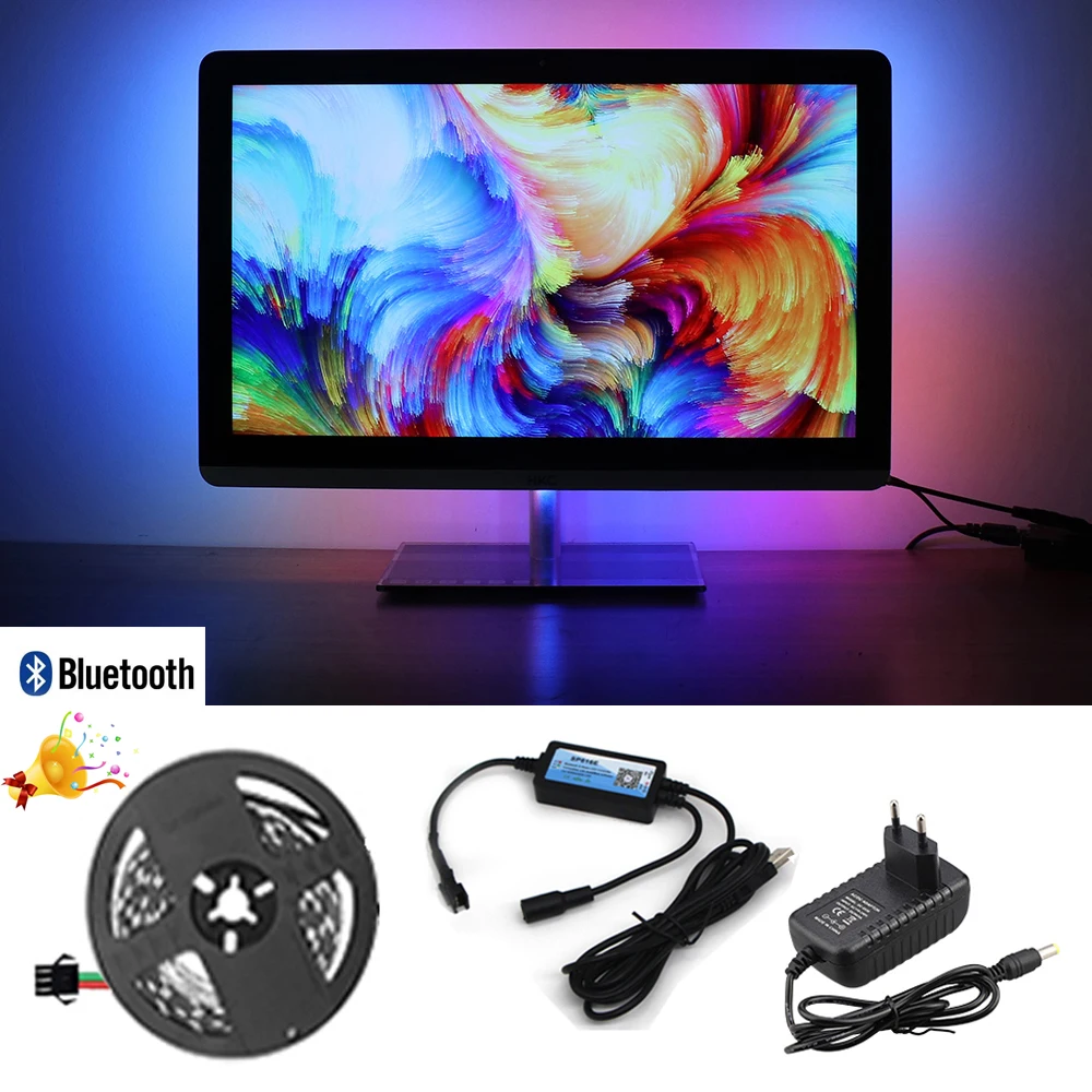 Светодиодная ленсветильник WS2812B с USB портом 5 В|Светодиодные ленты| |