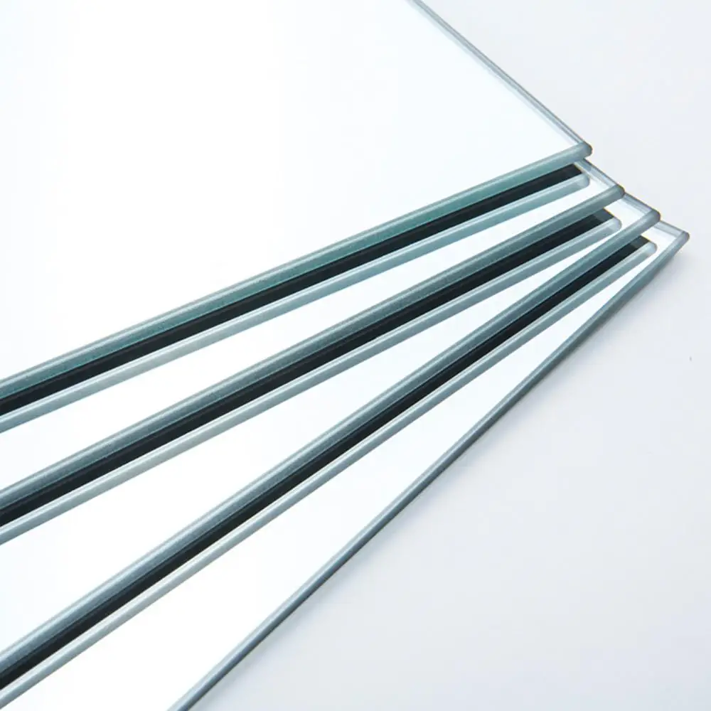 4 шт. 22*22 см прочные съемные зеркальные настенные наклейки Зеркало полной длины