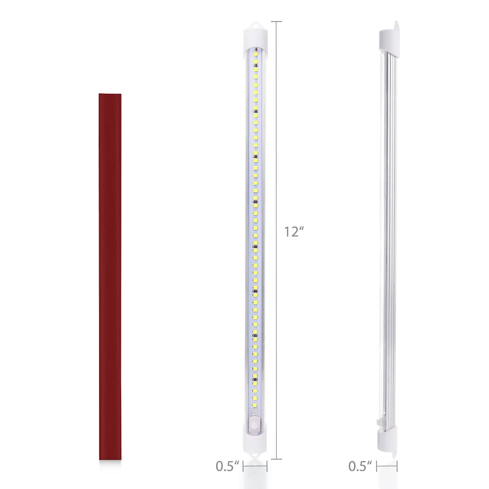 MICTUNING 12 дюймов 12V автомобильный интерьер светодиодный светильник бары яркий