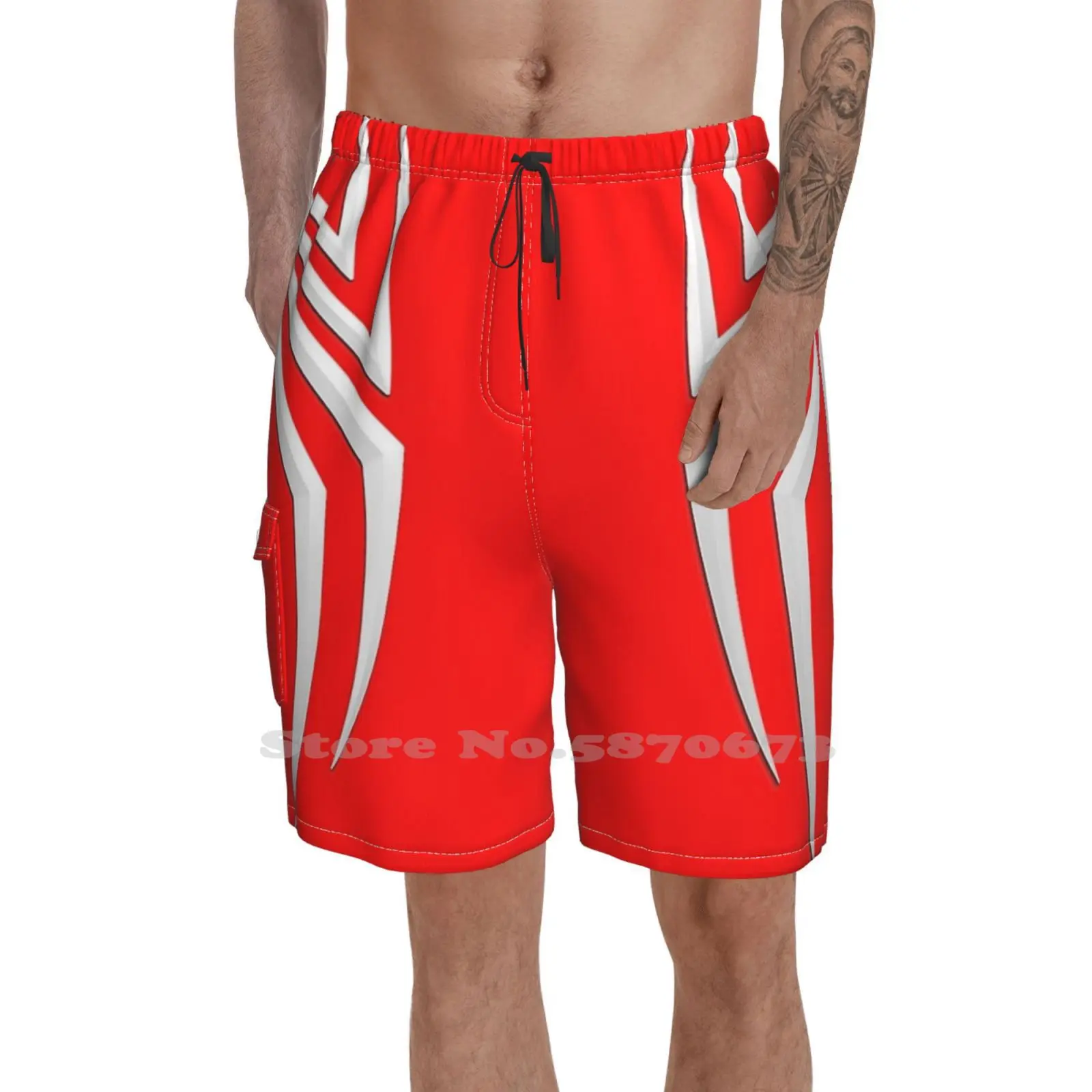 

Мужские пляжные шорты, супер герой, Человек-паук, Супергерой