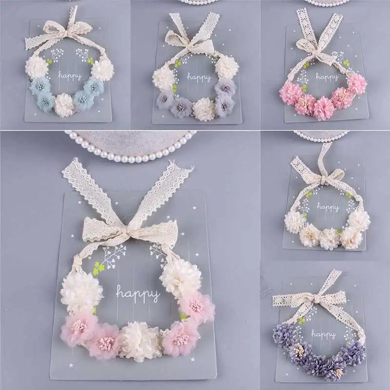 

Sweet Baby Headband Flower Baby Girl Elastic Hairband Newborn Photography Kid Head Band Baby Hair Accessories opaska do wlosow