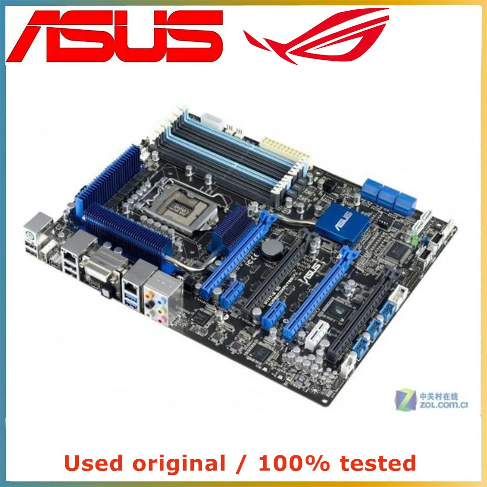 Для процессора Intel X58 LGA 1366 для ASUS P6T7 WS материнская плата компьютера разъем LGA1366 DDR3