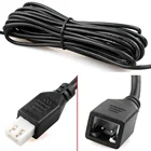 Удлинительный кабель для парковки, 4 шт., 2,5 м4 м, водонепроницаемый датчик движения задним ходом автомобиля