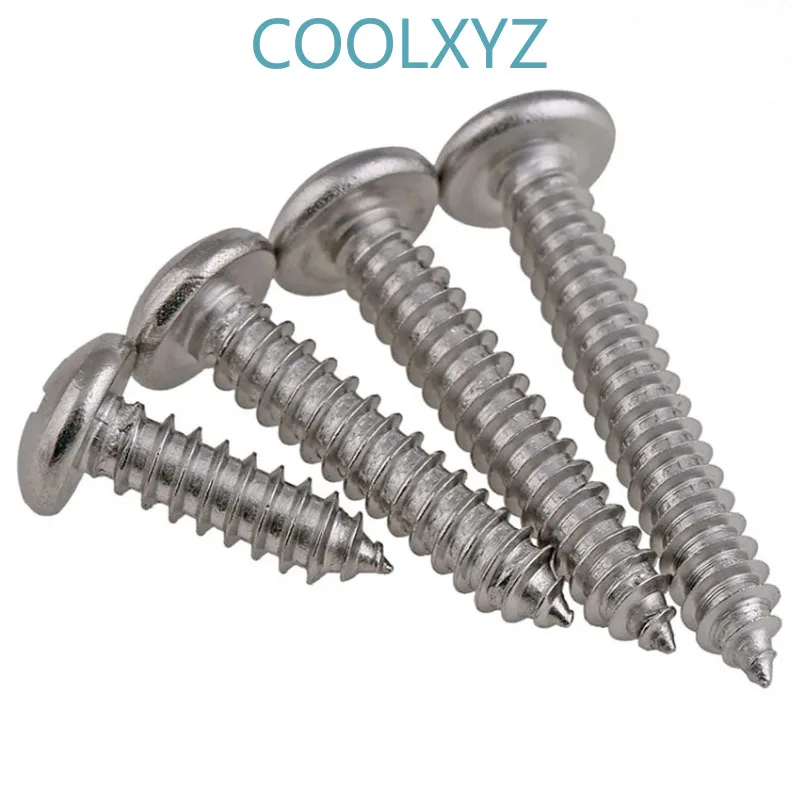 304 Нержавеющая сталь Philips с полукруглой головкой и крестообразным Nibbed